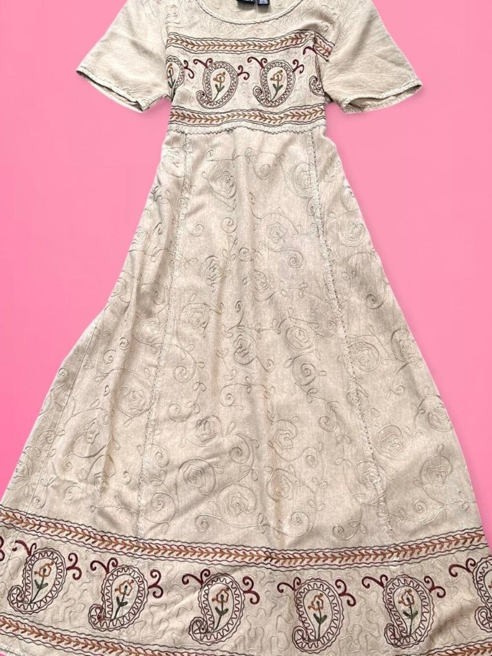 Bila vintage 90s boho maxi dress